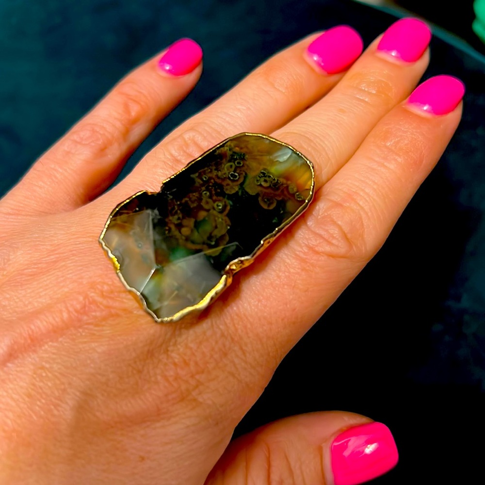 Iconic Stone Ring - image 1